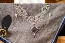 Chain maille necklace